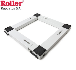 White Square Appliance <b>Wheel</b> Rollers & <b>Trolley</b> - Product Image 1