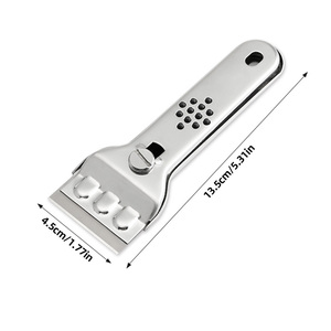 Outil multifonctionnel de <span class=keywords><strong>grattoir</strong></span> à lame en plastique de poche <span class=keywords><strong>pour</strong></span> plaques de cuisson à <span class=keywords><strong>induction</strong></span> en céramique de cuisine - Product Image 6