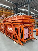 HAISHAN 4T 42M Boom Mini Construction Tower Crane Gearbox Bearing Motor Inner Climbing Electric Remote Control Cabin.