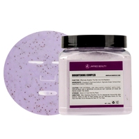 JMFREE Mascarillas de Gelatina Orgánicas Personalizadas de Marca Propia OEM, 50 Sabores, 400g de Polvo para Mascarilla Facial de Gelatina para Spa, MOQ Bajo