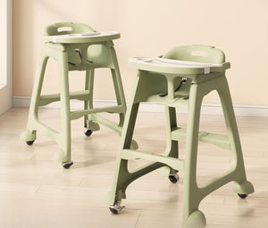 Silla Alta Portátil y Ajustable para Bebés Summer Infants, con Tres Niveles de Ajuste, Diseño Plegable, Capacidad de 250 lb, Segura para el Hogar - Product Image 1