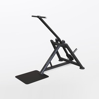 Máquina de Remo para Ejercicios de Brazos con Pesas Libres para Entrenamiento de Fuerza y Fitness en Gimnasio, Barra para Ejercicios de Tríceps de Pie