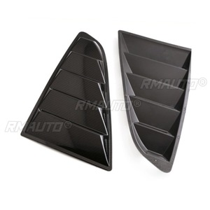 For Ford Mustang Car Side Rear <b>Window</b> Louver Shutter <b>Cover</b> For Ford Mustang 2015-2017 Rear Quarter Panel <b>Window</b> Body Kit - Product Image 4