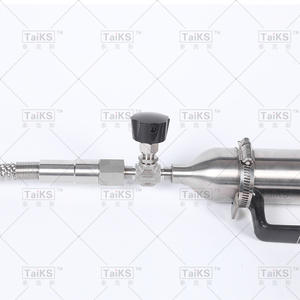 Cylindre d'échantillonnage de gaz de pétrole liquéfié (GPL) en acier inoxydable haute pression pour l'utilisation de l'oxygène - Product Image 1