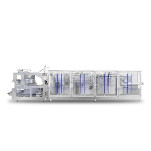 Máquina empacadora de alimentos de pie Doypack horizontal eléctrica más vendida PLC controlado para embalaje de bolsas de bebidas y salsas - Product Image 2