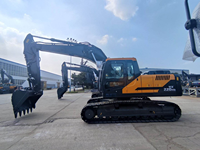 Équipement de construction économique : Excavatrice sur chenilles HX220HD à puissance stable pour les chantiers d'excavation en carrière
