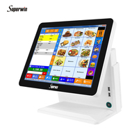Terminal NFC Superwin, machine POS, écran tactile unique, système POS portable Android, Intel J1800 Dual Core, 4 Go DDR3, 64 Go de stockage
