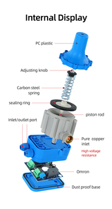 Автоматический контроллер давления JNN (110-240В) для управления включением/выключением электрических водяных насосов - Product Image 5
