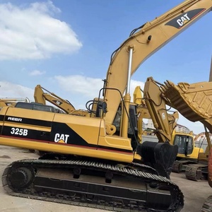 Excavatrice Caterpillar 325B d'occasion de haute qualité, engin de terrassement, excavatrice Cat 325B 320B 330B prête à l'emploi - Product Image 4