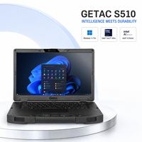 Laptop Tangguh Intel Getac S510 15.6" Baru untuk Diagnostik & Perawatan Otomotif, Layanan Lapangan Luar Ruangan