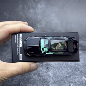 โมเดลรถของเล่นไดแคสต์ 1/64 <span class=keywords><strong>Boso</strong></span> S850 Maybach Masterpiece 2023 สีดำออบซิเดียน ผลิตจากอะลูมิเนียมอัลลอยด์ สำหรับตกแต่งบ้าน - Product Image 4