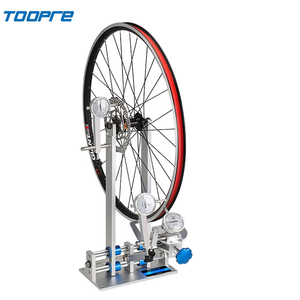 Outil de Réparation de Roues de Vélo TOOPRE Professionnel, Réglage des Jantes, Vélo de Route VTT, Support de Centrage des Roues avec Jauge à Cadran - Product Image 1