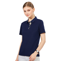Áo Polo Công Sở Chơi Gôn Cotton Thiết Kế Mới Cho Nữ