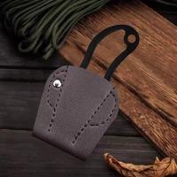 Petit couteau tactique à lame fixe - Outil EDC portable pour la chasse en plein air, le camping et l'utilisation en milieu sauvage