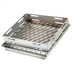 เตาบาร์บีคิวสเตนเลสสตีล OEM พร้อมประตูคู่สำหรับรมควัน - Product Image 2