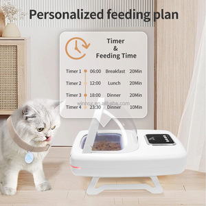 Comedero Inteligente para Perros y Gatos con Chip RFID, Temporizador y Dosificador, para Comida Seca y Húmeda, con Recipiente de Acero Inoxidable - Product Image 4