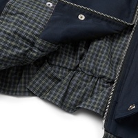 Blouson Bomber Décontracté Ample à Col Montant Minimaliste pour Femme, Ourlet Élastique, Personnalisable OEM ODM, Vente en Gros