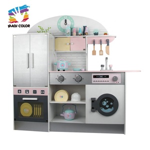 Juego <span class=keywords><strong>de</strong></span> cocina <span class=keywords><strong>de</strong></span> madera rosa encantador-Juguetes <span class=keywords><strong>de</strong></span> cocina <span class=keywords><strong>de</strong></span> simulación <span class=keywords><strong>para</strong></span> niños pequeños y <span class=keywords><strong>niñas</strong></span> W10C479 - Product Image 5