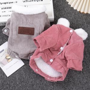 Winter Dicker Lammfell-Komfort-Hundemantel Warme Geburtstags- und Weihnachtsjacke für Kleine Rassen Kaltwetter-Haustierbekleidung - Product Image 4