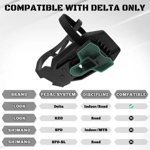 <span class=keywords><strong>Pedales</strong></span> de <span class=keywords><strong>Bicicleta</strong></span> BUCKLOS con Clip para los Dedos y Correas de 155/165 mm para <span class=keywords><strong>Bicicleta</strong></span> de <span class=keywords><strong>Spinning</strong></span> Indoor Peloton y Ciclismo MTB - Product Image 2