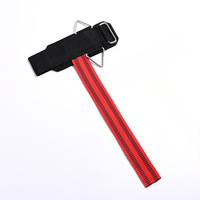 Sangle de maintien antidérapante en polyester pour musculation, tractions, haltères et entraînement de soulevé de terre, résistante à l'usure