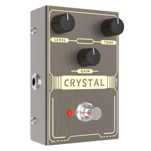 Pedal multiefectos para guitarra eléctrica de alta calidad al por mayor, nuevo patrón, <span class=keywords><strong>pedales</strong></span> de efecto Overdriver de cristal, 2017 - Product Image 3