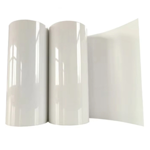 <span class=keywords><strong>Film</strong></span> Polyester Mylar blanc d'usine Protection d'isolation haute tension 6021 <span class=keywords><strong>Film</strong></span> PET Mylar blanc laiteux 15mm-1000mm - Product Image 1
