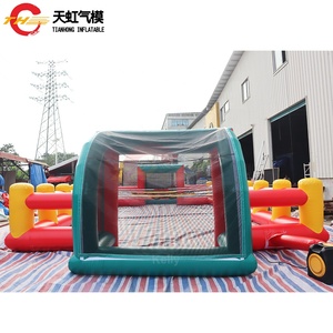 Terrain de football gonflable 12x6x2.2mH en vente terrain de football gonflable commercial jeu de sport table humaine terrain de football terrain - Product Image 6