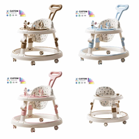 Marche-bébé 3 en 1 de haute qualité OEM ODM, marche-bébé pour fille, marche-bébé d'apprentissage pour enfants avec roues et siège