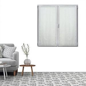 Rideau transparent droit LEA en tissu polyester 85x145cm, variante 03, avec passe-tringle, translucide, à monter à l'intérieur - Product Image 1