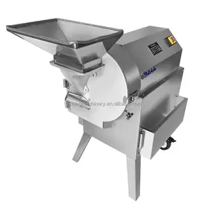 Comercial Vegetal Cortando trituração E Dicing Batata rabanete lótus raiz slicer Cortador Máquina De Corte