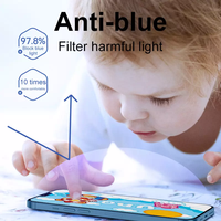 Film de protection en verre trempé 10D pour iPhone 17 Pro Max 15 14 Plus 13 12 8 17 Air 16e, protection intégrale avec colle, protection d'écran 9H