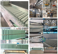 Machine de fabrication de blocs creux en plâtre Dalu 400x300x100mm, à pression hydraulique, automatique, haute productivité, ligne de production de briques