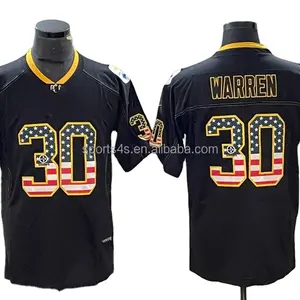 Fast Shipping Pittsburgh City Stitched Men American Football Team Uniform #39 Minkah Fitzpatrick #30 Jaylen Warren Jersey
