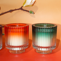 Bougies parfumées en cire d'huile de soja d'aromathérapie de marque privée de luxe pour la décoration de la maison
