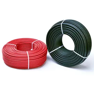 TUV Approved 6mm 10mm electric cable prices pv solar cable DC1500V H1Z2Z2-K 10 sq mm dc cable for Solar Energy System