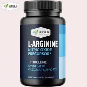 Melhorar a resistência Prework Óxido Nitroso Suplementos para Homens Poderoso L-Arginina 500mg cápsulas