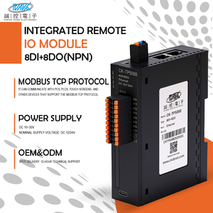 Thương hiệu mới 8DI 8do kỹ thuật số đầu vào và đầu ra mô-đun Ethernet/IP modbus IO mô-đun - Product Image 2