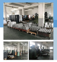 2.2kw refroidisseur d'air montage bride base broche moteur travail pour bois cnc GDZ80 * 73-2.2