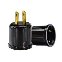 Adaptateur d'ampoule de convertisseur de douille de lampe E27 à PP