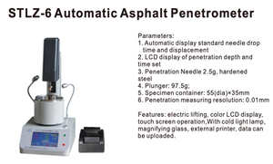 STLZ-6 Automatische Asfaltpenetrometer Voor Geotechnische Testapparatuur Voor Bitumenpenetratiemeting Met Hoge Precisie - Product Image 2
