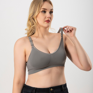 <span class=keywords><strong>Soutien</strong></span>-<span class=keywords><strong>gorge</strong></span> d'<span class=keywords><strong>allaitement</strong></span> sans armatures, respirant, à bretelles réglables, sans couture, avec fermeture au <span class=keywords><strong>dos</strong></span>, push-up 3/4, grande taille pour femmes, vente en gros - Product Image 3