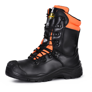 Wasserdichte Logger-Stiefel Sicherheitsstiefel für Forstarbeiten im Holzfäller-Stil - Product Image 1