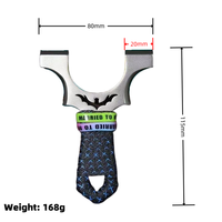 Arc de poche haut de gamme en acier inoxydable et alliage de titane, portable, léger, étanche, pour adultes, loisirs en plein air, entraînement au tir