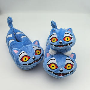 Pantofole Peluche Kpop Demon Hunters Tiger, Calde per l'Inverno, Antiscivolo, per Interni, per Bambini - Product Image 1