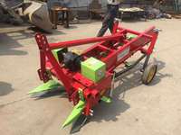 Mini-récolteuse d'arachides à 2 rangs pour tracteur, avec attache 3 points et structure compacte