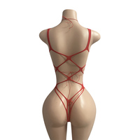 Tenues de strip-teaseuse ELITES, combinaison bikini, lingerie en résille, combinaison de lingerie, tenues de lingerie pour la danse sur barre
