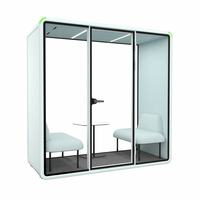 Cabine d'isolation acoustique pour enregistrement, pavillon insonorisé, cabine de réunion, cabine extérieure