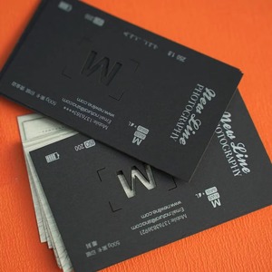 Custom Printed Business <b>Cards</b> <b>Embossed</b> Cardboard Thank You <b>Cards</b> Recyclable Durable Paper <b>Card</b> for Promotion - Product Image 1