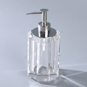 Distributeur automatique de savon <span class=keywords><strong>mousse</strong></span> de luxe, bouteille à <span class=keywords><strong>pompe</strong></span>, bouteille en verre de cristal, dispensateur de savon sous forme de bouteille, ml - Product Image 6